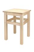 Табурет GEMLUX 330x330x450 береза Табурет GEMLUX 330x330x450 береза