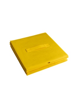 Короб для хранения GEMLUX 28x28x28 желтый