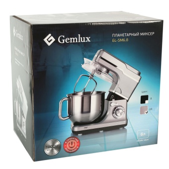Планетарный миксер GEMLUX GL-SM6.8GR
