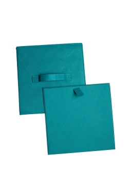 Короб для хранения GEMLUX 28x28x28 бирюзовый