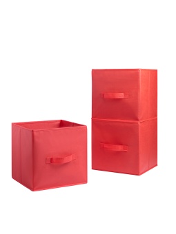 Короб для хранения GEMLUX 28x28x28 красный