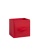 Короб для хранения GEMLUX 28x28x28 красный
