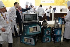 Gemlux наградил победителей Всероссийского открытого кулинарного чемпионата Chef a la Russe 2018